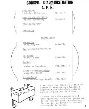   LE BASTION DE NANAIMO, 1985   , page 3