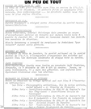   LE BASTION DE NANAIMO, 1985   , page 20