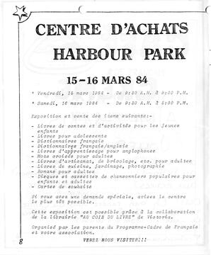   LE BASTION DE NANAIMO, 1984   , page 8