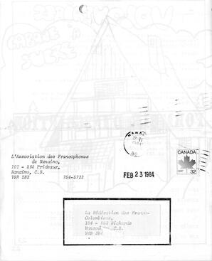   LE BASTION DE NANAIMO, 1984   , page 24