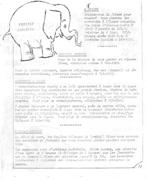   LE BASTION DE NANAIMO, 1984   , page 11