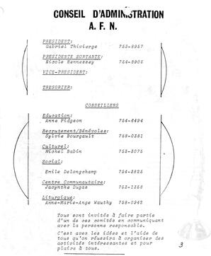   LE BASTION DE NANAIMO, 1985   , page 3