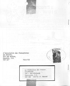   LE BASTION DE NANAIMO, 1985   , page 20