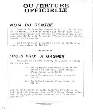   LE BASTION DE NANAIMO, 1985   , page 12