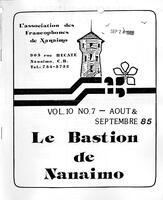 LE BASTION DE NANAIMO, 1985