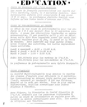   LE BASTION DE NANAIMO, 1985   , page 8