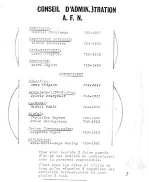   LE BASTION DE NANAIMO, 1985   , page 3