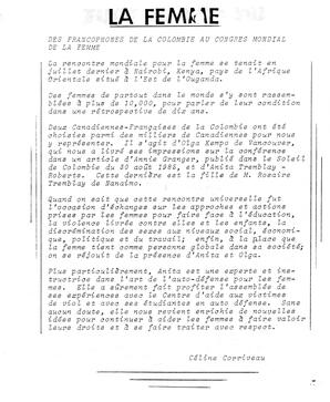   LE BASTION DE NANAIMO, 1985   , page 21
