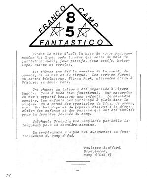   LE BASTION DE NANAIMO, 1985   , page 14