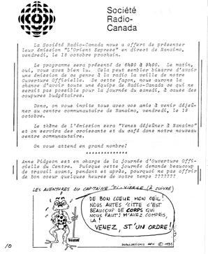   LE BASTION DE NANAIMO, 1985   , page 10