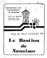 LE BASTION DE NANAIMO, 1985