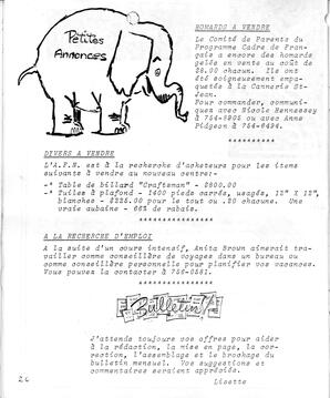   LE BASTION DE NANAIMO, 1985   , page 26