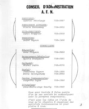   LE BASTION DE NANAIMO, 1985   , page 3