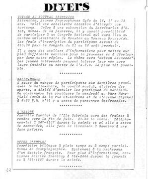   LE BASTION DE NANAIMO, 1985   , page 18