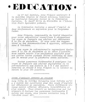   LE BASTION DE NANAIMO, 1985   , page 16