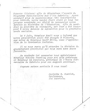   LE BASTION DE NANAIMO, 1985   , page 11