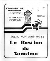 LE BASTION DE NANAIMO, 1985