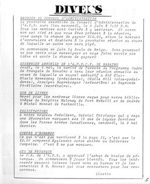   LE BASTION DE NANAIMO, 1985   , page 5
