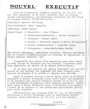   LE BASTION DE NANAIMO, 1985   , page 4