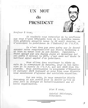   LE BASTION DE NANAIMO, 1985   , page 3