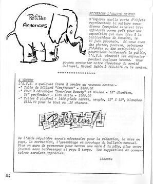   LE BASTION DE NANAIMO, 1985   , page 26
