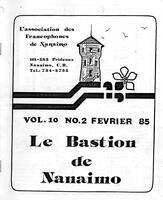 LE BASTION DE NANAIMO, 1985