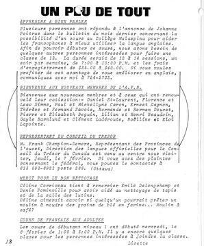   LE BASTION DE NANAIMO, 1985   , page 18