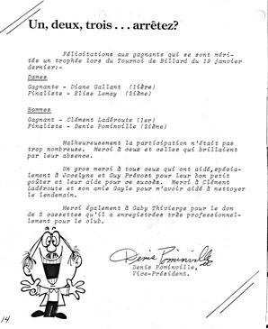   LE BASTION DE NANAIMO, 1985   , page 14