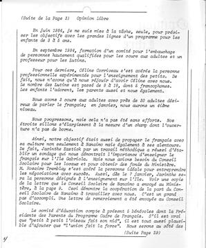   LE BASTION DE NANAIMO, 1984   , page 4