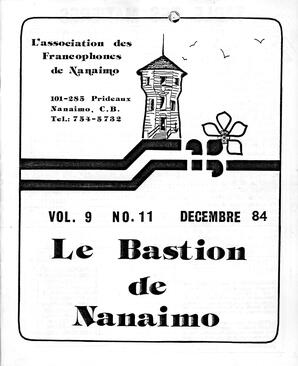   LE BASTION DE NANAIMO, 1984   , page 1