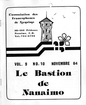   LE BASTION DE NANAIMO, 1984   , page 1
