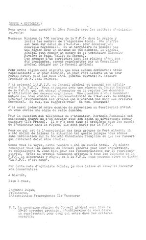   LE BASTION DE NANAIMO, 1980   , page 2