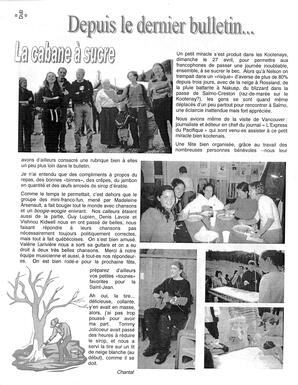   LA VOIX DES KOOTENAYS, 2003   , page 2