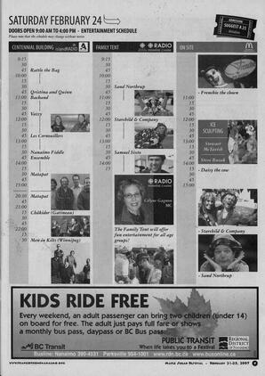   MAPLE SUGAR FESTIVAL DU SUCRE D'ÉRABLE, 2007   , page 43