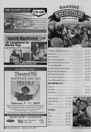   MAPLE SUGAR FESTIVAL DU SUCRE D'ÉRABLE, 2007   , page 28