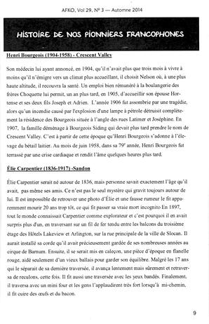   LA VOIX DES KOOTENAYS, 2014   , page 9