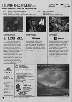   MAPLE SUGAR FESTIVAL DU SUCRE D'ÉRABLE, 2006   , page 8