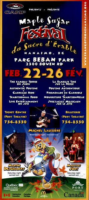   MAPLE SUGAR FESTIVAL DU SUCRE D'ÉRABLE, 2006   , page 49