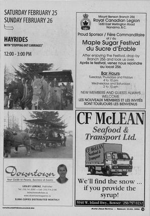  MAPLE SUGAR FESTIVAL DU SUCRE D'ÉRABLE, 2006   , page 27