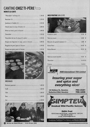   MAPLE SUGAR FESTIVAL DU SUCRE D'ÉRABLE, 2006   , page 22