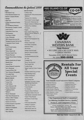   MAPLE SUGAR FESTIVAL DU SUCRE D'ÉRABLE, 2005   , page 32