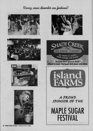   MAPLE SUGAR FESTIVAL DU SUCRE D'ÉRABLE, 2005   , page 27