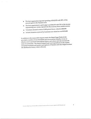   MAPLE SUGAR FESTIVAL DU SUCRE D'ÉRABLE, 2004   , page 5