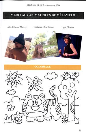   LA VOIX DES KOOTENAYS, 2014   , page 21