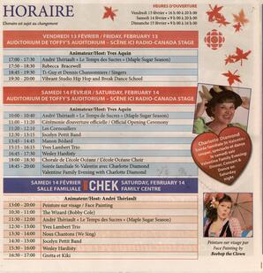   MAPLE SUGAR FESTIVAL DU SUCRE D'ÉRABLE, 2015   , page 8