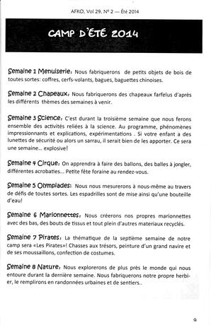   LA VOIX DES KOOTENAYS, 2014   , page 9