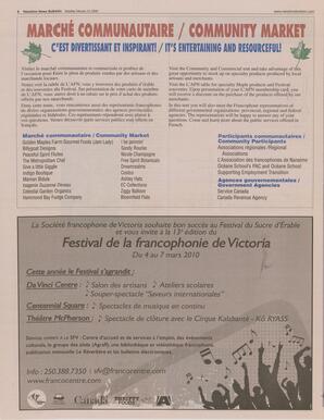   MAPLE SUGAR FESTIVAL DU SUCRE D'ÉRABLE, 2010   , page 8