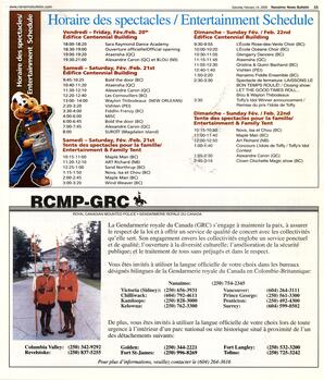   MAPLE SUGAR FESTIVAL DU SUCRE D'ÉRABLE, 2009   , page 15