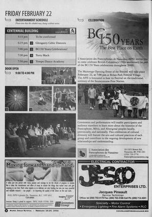   MAPLE SUGAR FESTIVAL DU SUCRE D'ÉRABLE, 2008   , page 8