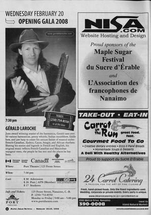   MAPLE SUGAR FESTIVAL DU SUCRE D'ÉRABLE, 2008   , page 6
